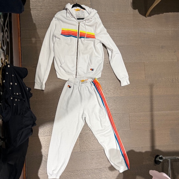 Aviator Nation Zip up hoodie and sweat pants - Picture 1 of 3